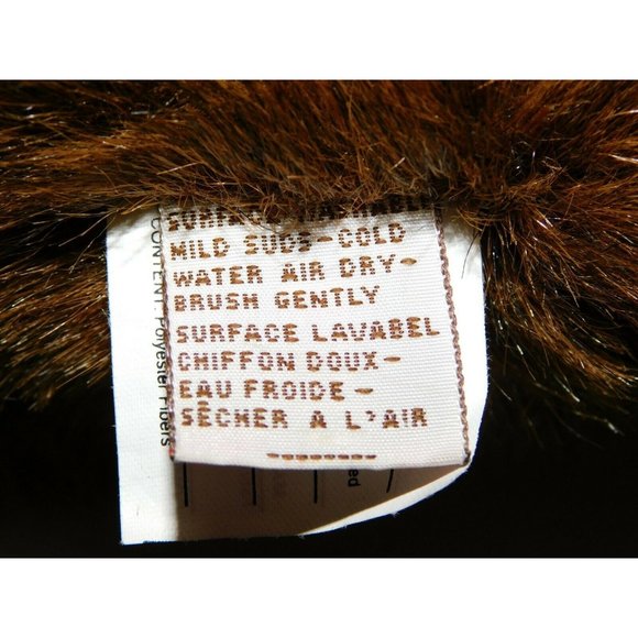 GUND McIntosh MAC The Bear Who Fights Cancer Teddy Plaid Bow 17" Plush Stuffed - Picture 7 of 9